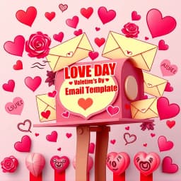 Valentines Email Template icon