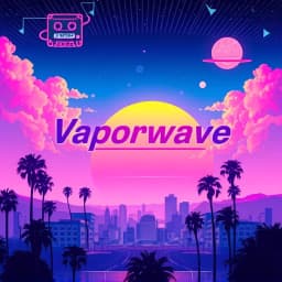 Vaporwave Album Cover Generator icon