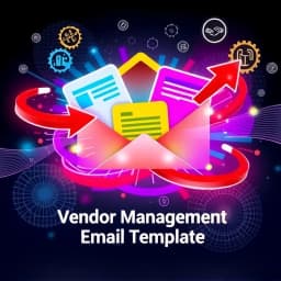 Vendor Management Email Template icon