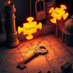 Virtual Escape Room Puzzle Ideas Generator icon