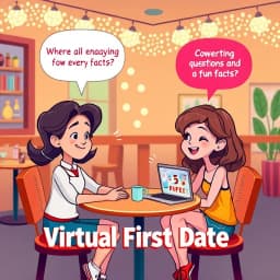 Virtual First Date Conversation Starter Generator icon