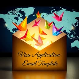 Visa Application Email Template icon