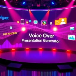 Voice Over Presentation Generator icon