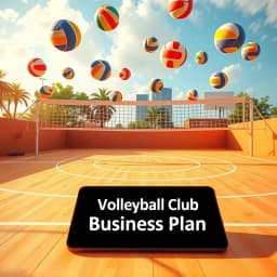 Volleyball Club Business Plan icon