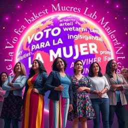 Voto Para La Mujer Translation icon