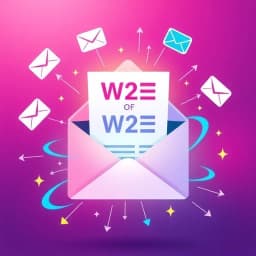 W2 Email to Employees Template icon