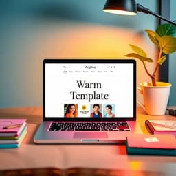 Warm Email Template icon