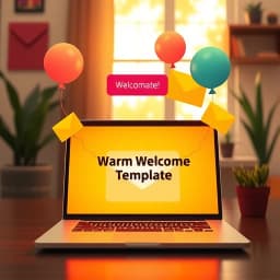 Warm Welcome Email Template icon