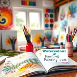Watercolour Painting Ideas For Beginners icon