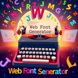 Web Font Generator icon