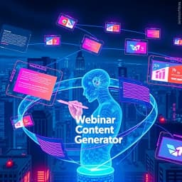Webinar Content Generator icon