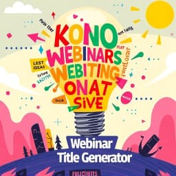 Webinar Title Generator icon