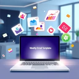 Weekly Email Template icon