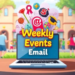 Weekly Events Email Template icon
