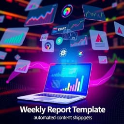 Weekly Report Email Template icon