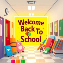 Welcome Back To School Email Template icon