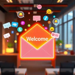 Welcome Email Reply Template icon