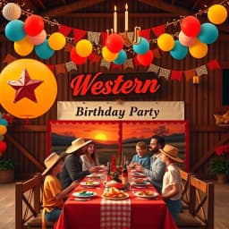 Western Birthday Party Ideas icon