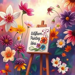 Wildflower Painting Ideas icon