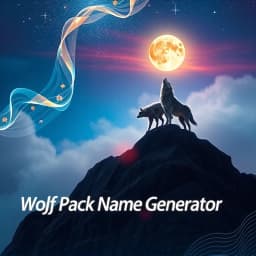 Wolf Pack Name Generator icon