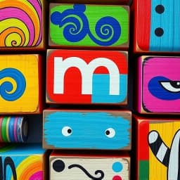 Wooden Block Painting Ideas icon