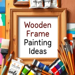 Wooden Frame Painting Ideas icon
