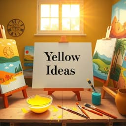 Yellow Painting Ideas icon