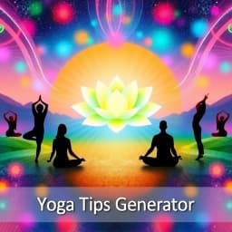 Yoga Tips Generator icon