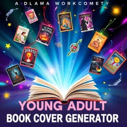 Young Adult Book Cover Generator icon