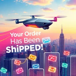 Your Order Has Been Shipped Email Template icon