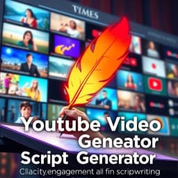 Youtube Video Script Generator icon
