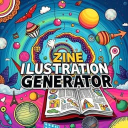 Zine Illustration Generator icon