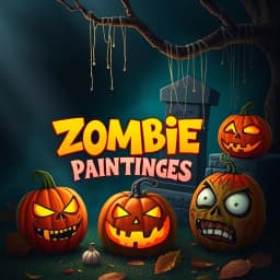 Zombie Pumpkin Painting Ideas icon